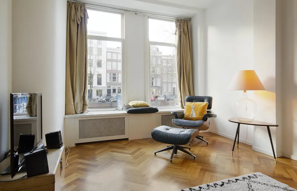 Séjour - Ground Floor Apartment on Canal in Nine Streets