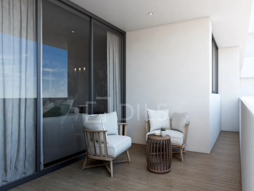 Balcon - Penthouse with Rooftop in Tavira