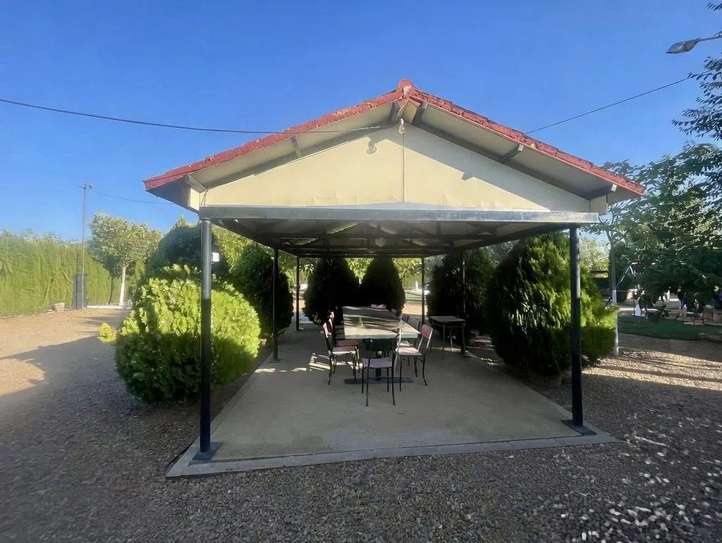 Terrass - Chalet with Pool in Villarrubia