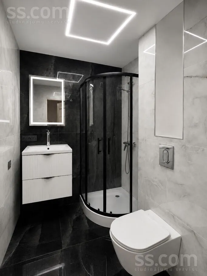 Bagni - Modern Apartment with Loft in Daugavpils