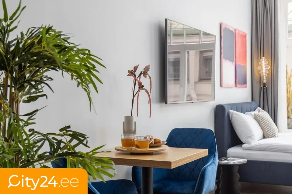 Magamistoad - Studio Flat with City View in Old Riga