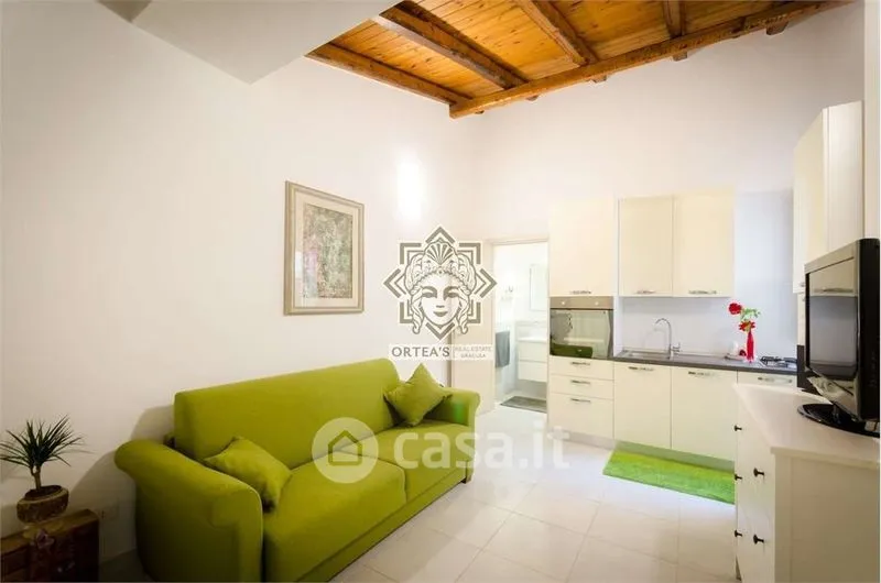 Living Room - Rented Duplex with Loggia in Siracusa
