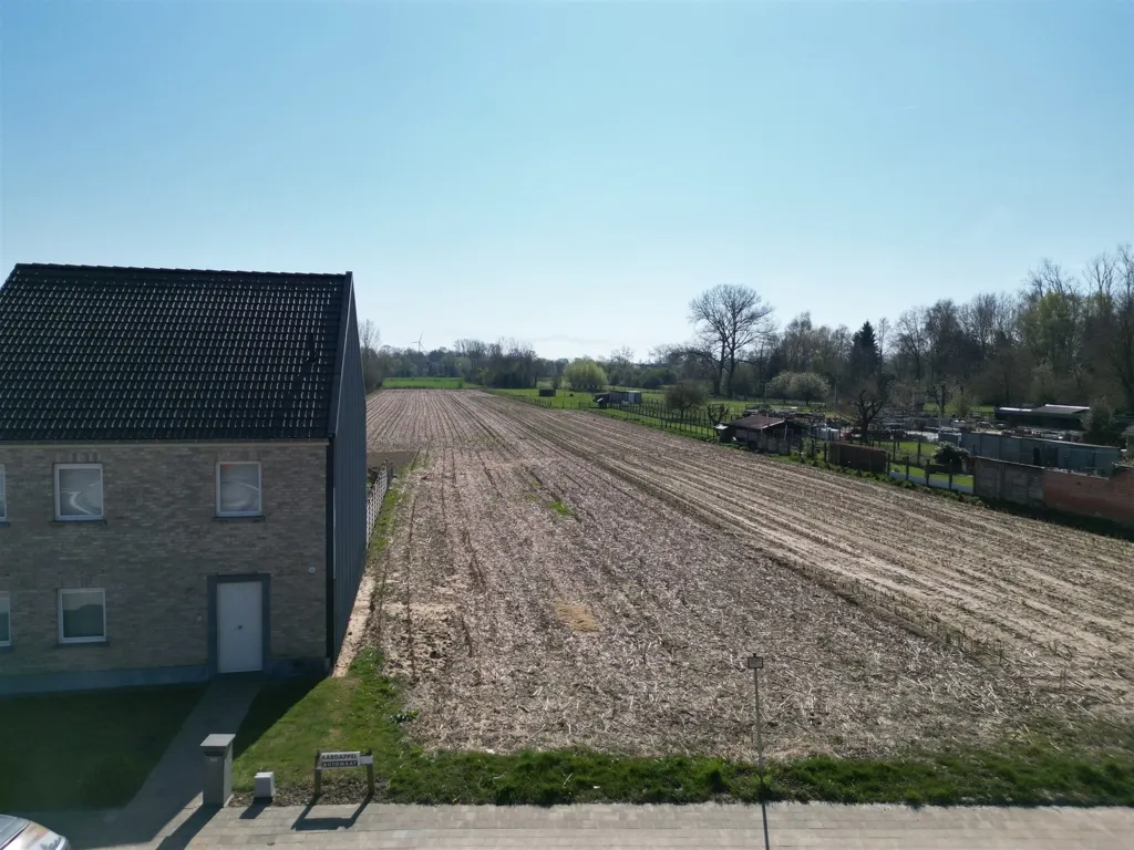 Vue aérienne - Terrain à Bâtir avec Permis de Lotissement à Erpe