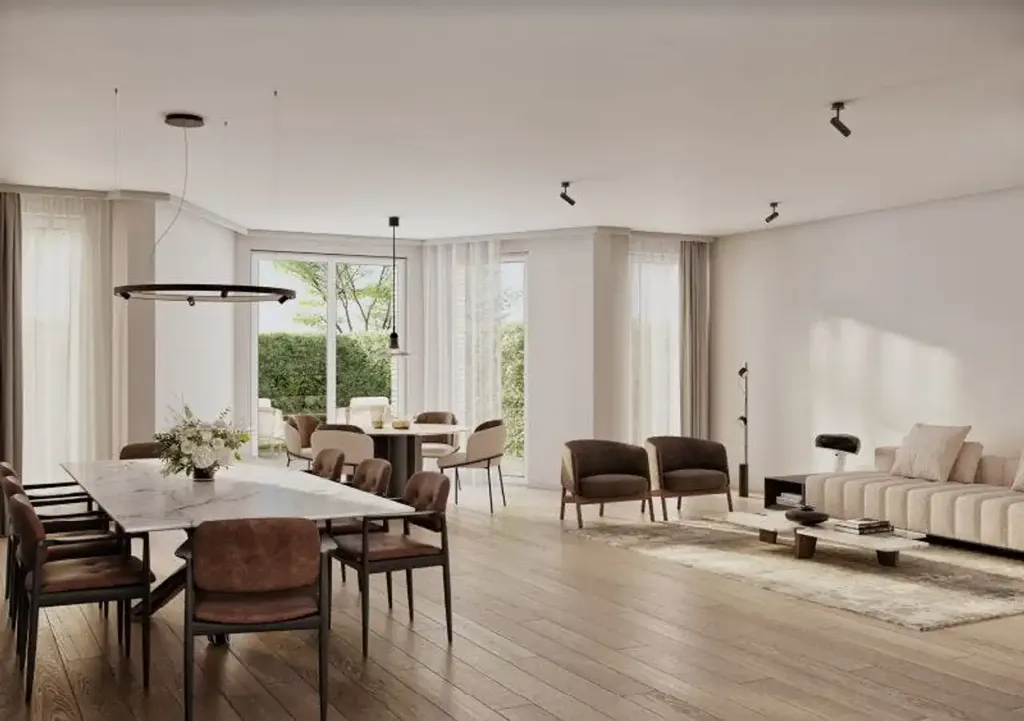 Söögituba - New Build Apartment with Garden in Antwerp