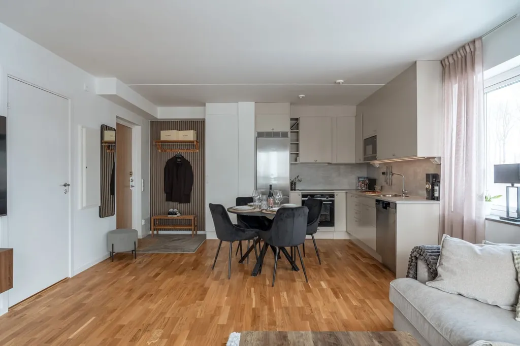 Séjour - Modern Apartment with Balcony in Habo