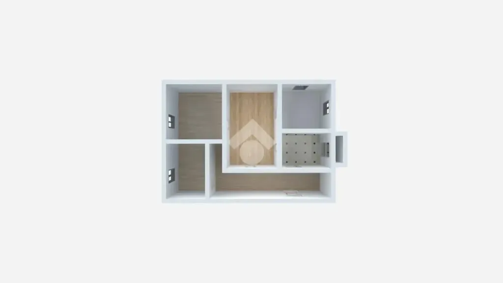 Plan - Period Flat with Balcony in Cosenza Centre
