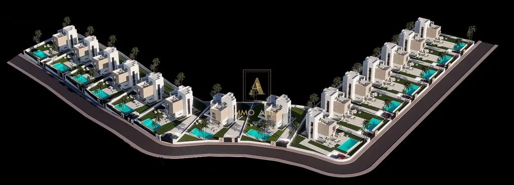 Vue aérienne - Luxury Villa with Panoramic Views in Finestrat