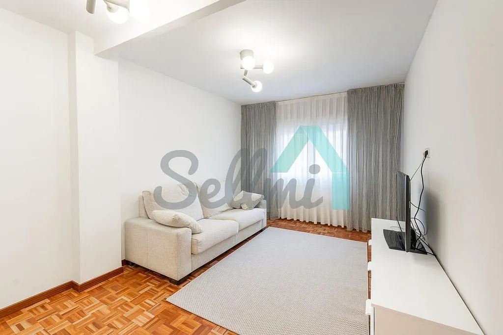 Soggiorno - Furnished Flat with Sea View in La Arena, Gijón