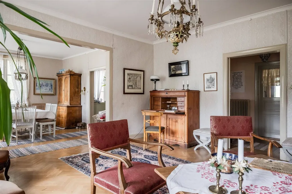 Soggiorno - Historic Villa near River in Elftorp