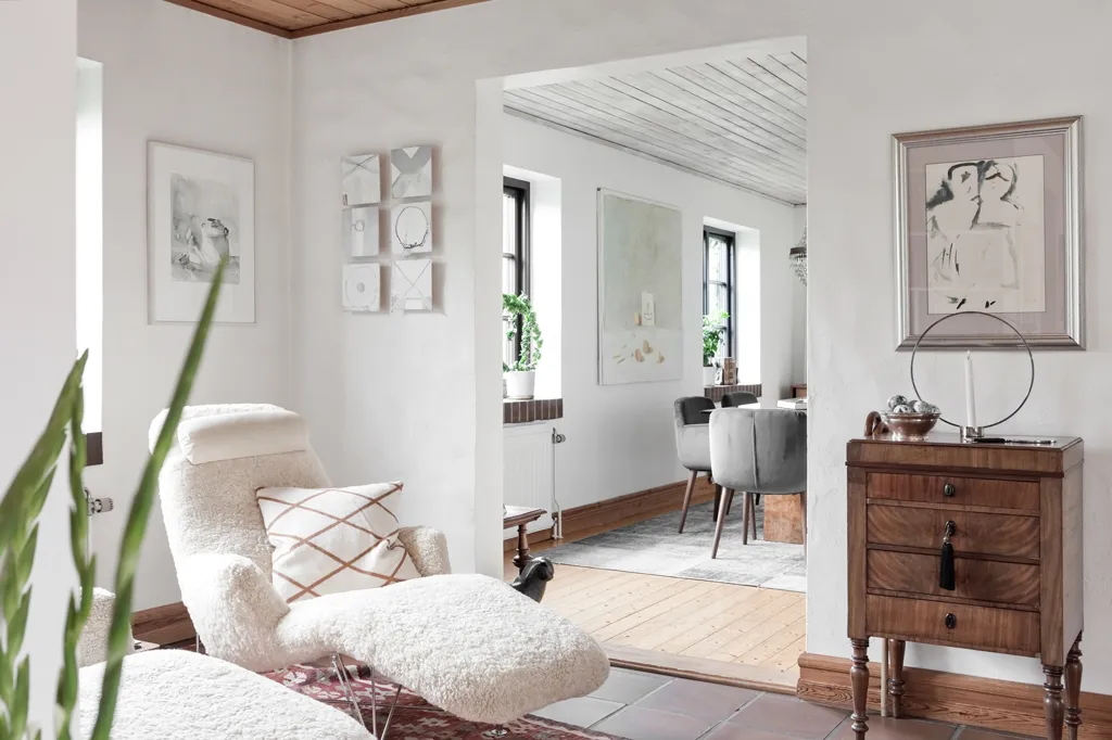 Salón - Modernist Villa with Orangery in Falsterbo