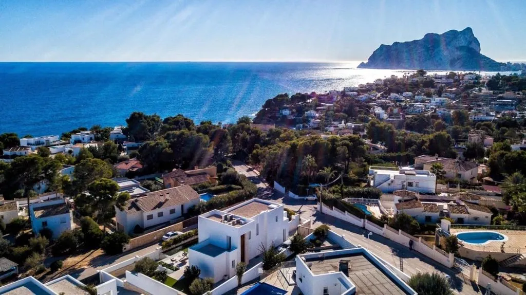 Õhuvaade - Chalet with Pool and Terrace in Benissa