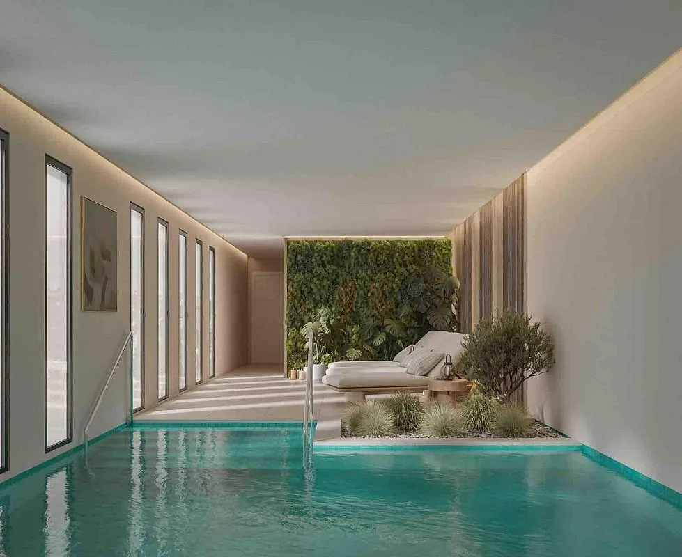 Piscine - Penthouse with Pool in Mijas Costa