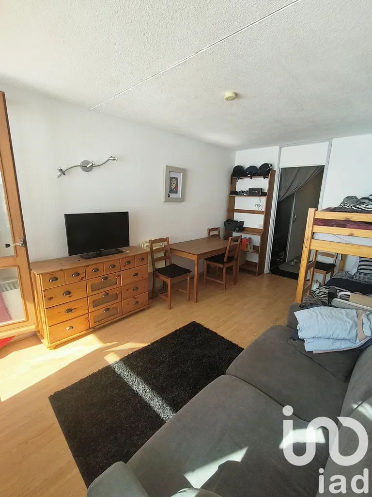 Living Room - Studio with Mountain View in Hautes-Pyrénées