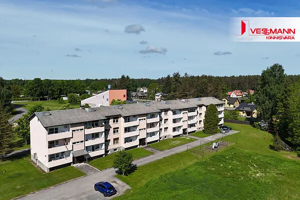 Õhuvaade - Fully Renovated Flat with Balcony in Kilingi-Nõmme
