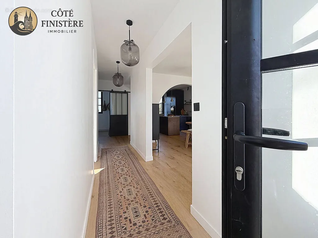 Entrée - Maison Contemporaine avec Jardin à Loctudy
