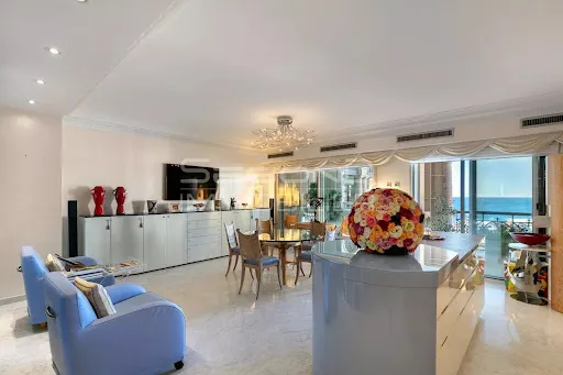 Salle à manger - Appartement de Luxe avec Vue Panoramique à Monaco