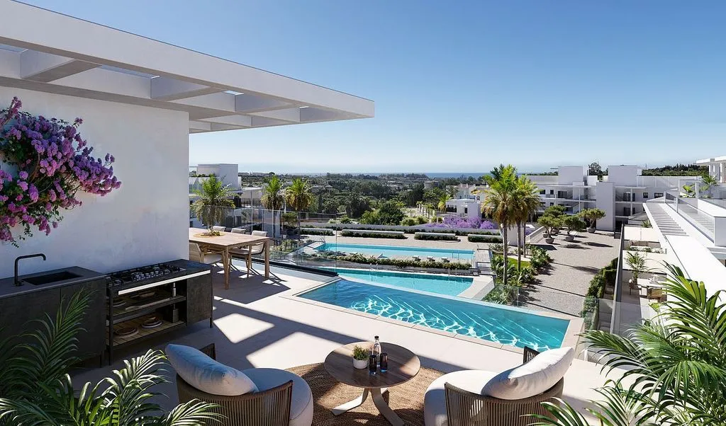 Bassein - New Apartment with Pool in Estepona