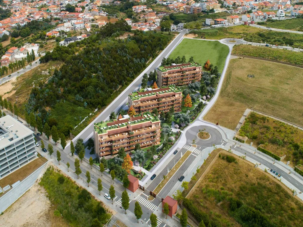 Vue aérienne - T3 Apartment with River View in Vila Nova de Gaia