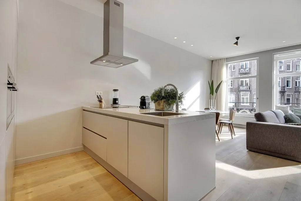 Cuisine - Renovated Apartment with Terrace in Amsterdam