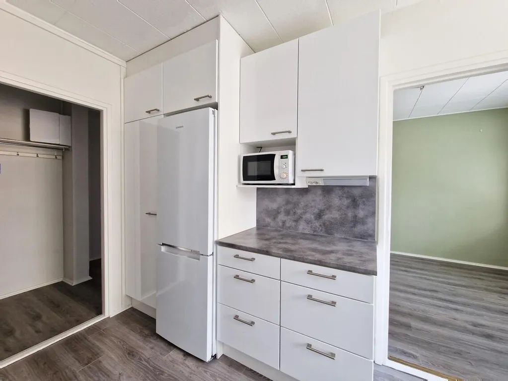 Cucina - Two-Bedroom Flat with Balcony in Pori Centre