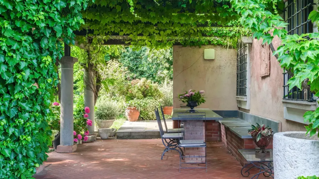 Terrass - Villa with Private Park in Collebeato