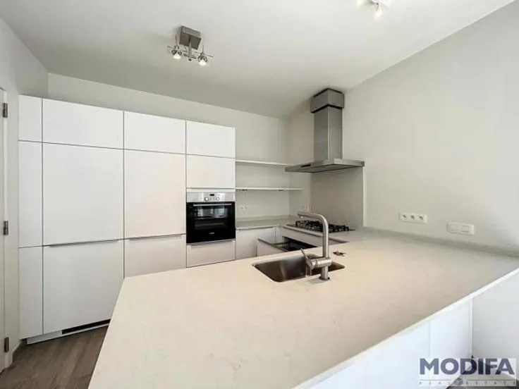Köök - Penthouse with South Terrace in Waterloo