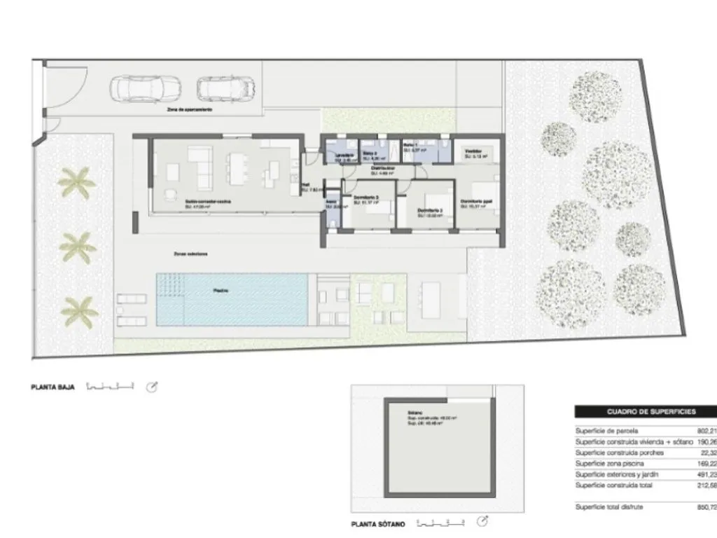 Plaan - New Build Villa with Pool in Pinar de Campoverde
