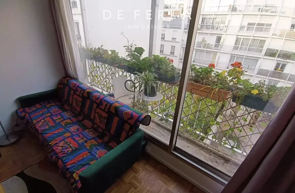 Balcon - Duplex Atelier d'Artiste avec Vue Tour Eiffel à Paris