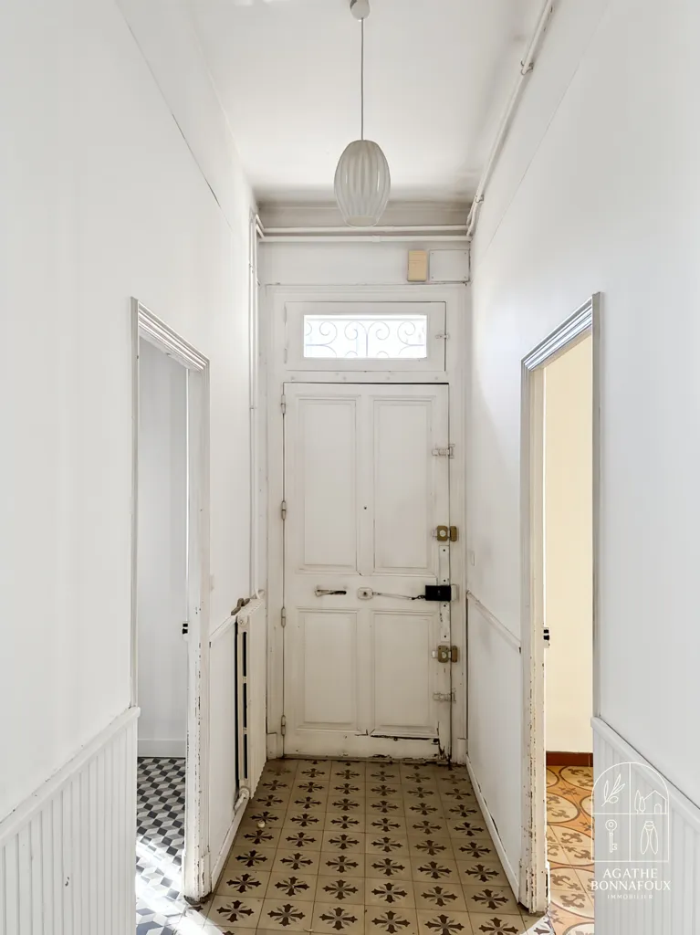 Entrée - Maison de ville avec local commercial à Châteaurenard
