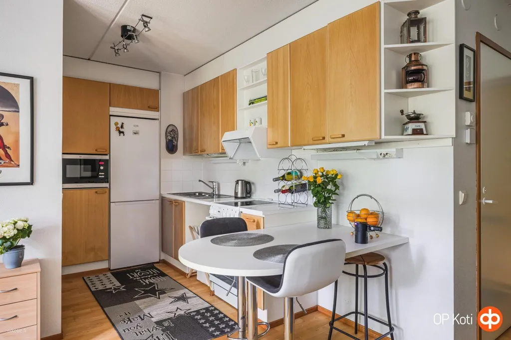 Cuisine - Spacious Sauna Flat with Garden in Pähkinärinte