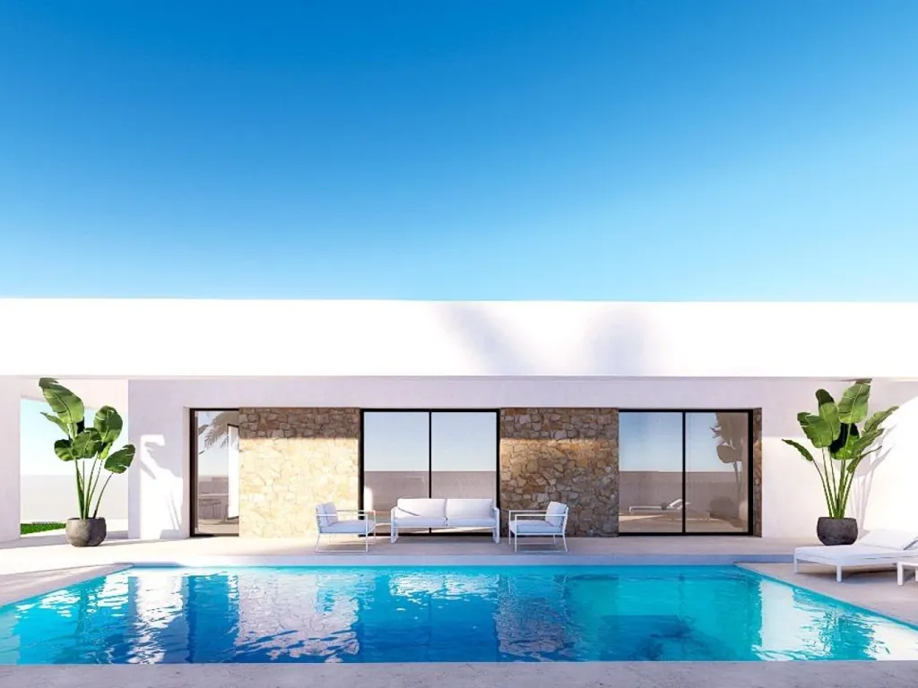 Piscine - Newly Built Villa with Sea View in Finestrat