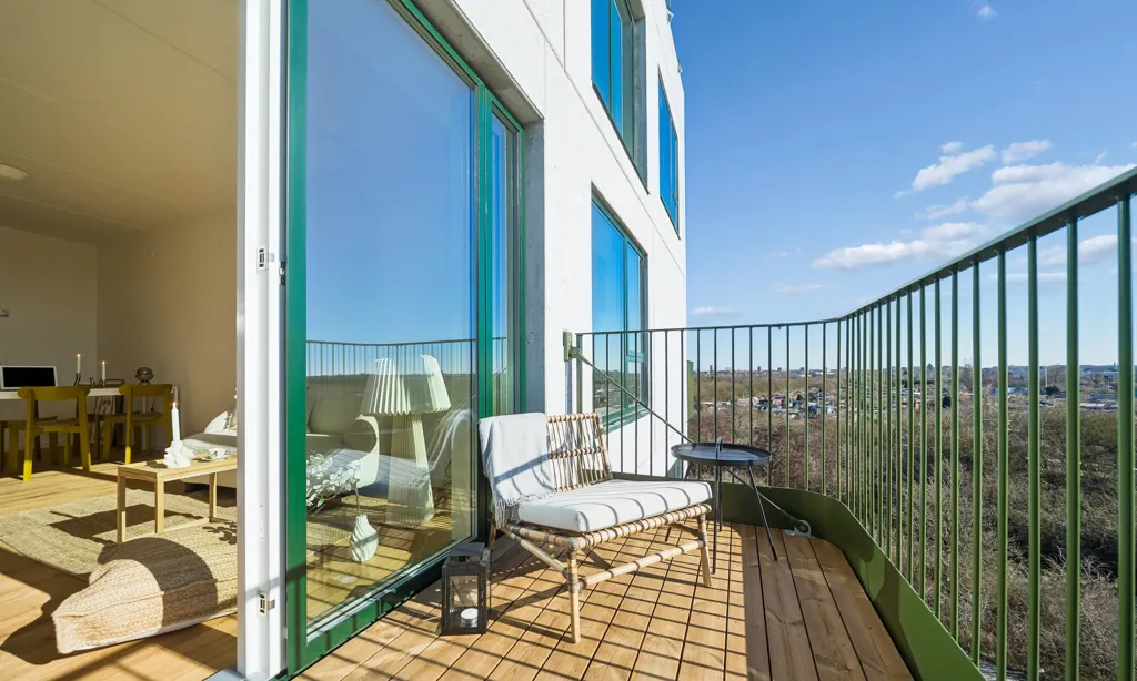 Balcony - Spacious 2-Bedroom Apartment with Balcony in Ørestad Syd