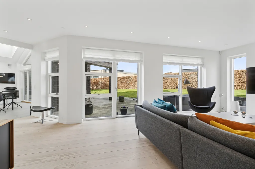 Living Room - Architectural Villa in Hastrup