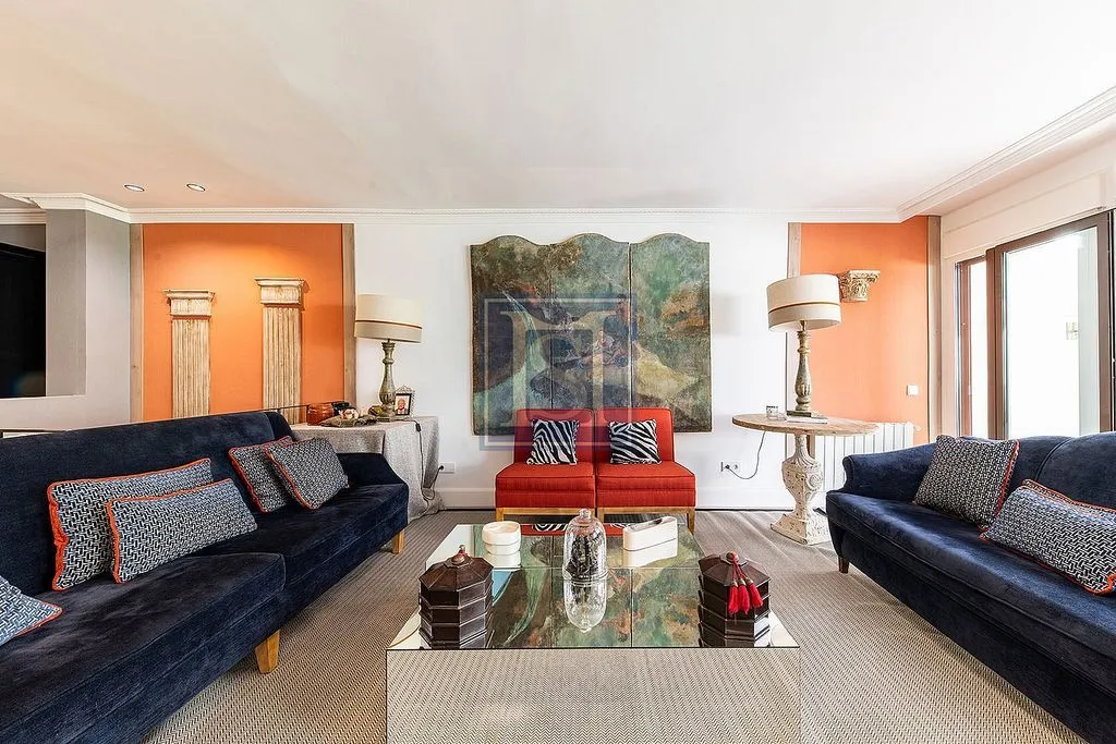 Living Room - Penthouse with Pool in El Soto de la Moraleja