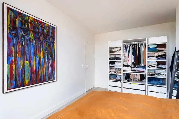 Bedrooms - Apartment with Canal View in Antwerp