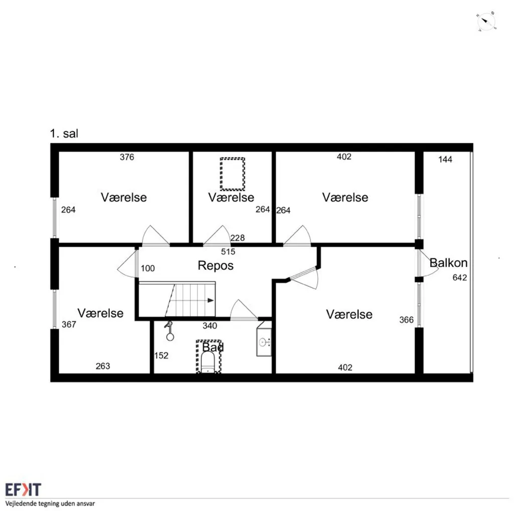 Plan - Villa with Red Brick Facade in Als