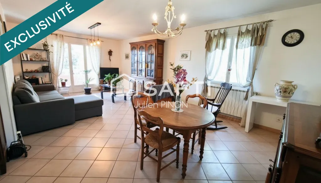 Söögituba - Four-Bedroom House with Pool in Gargas