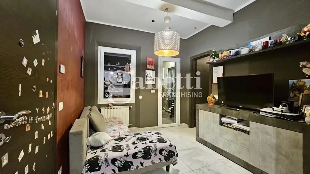 Séjour - Rustic 4-Room Apartment with Terraces in Florence