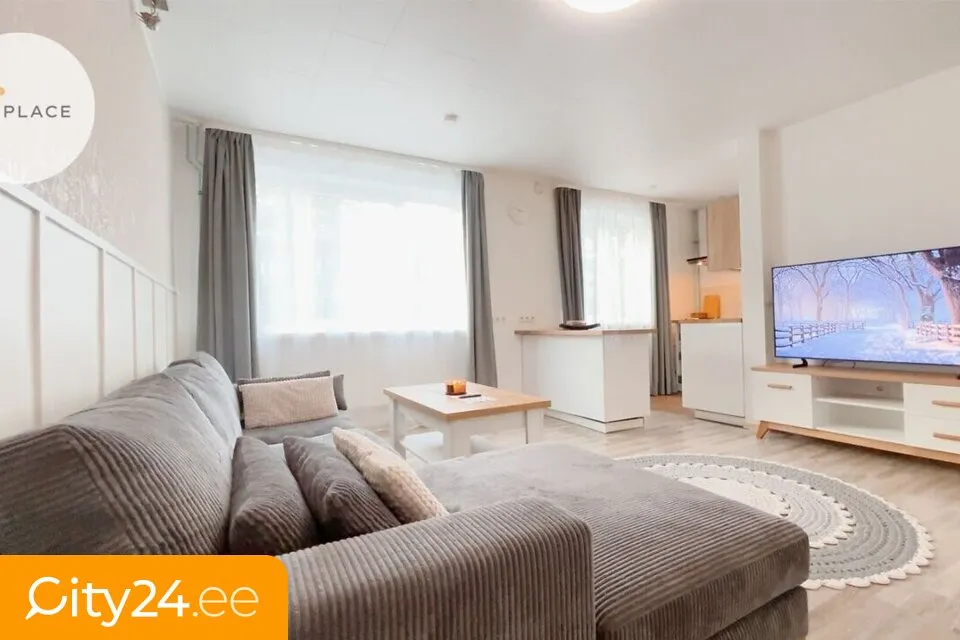 Soggiorno - Renovated Apartment with Stone Features in Jõgeva