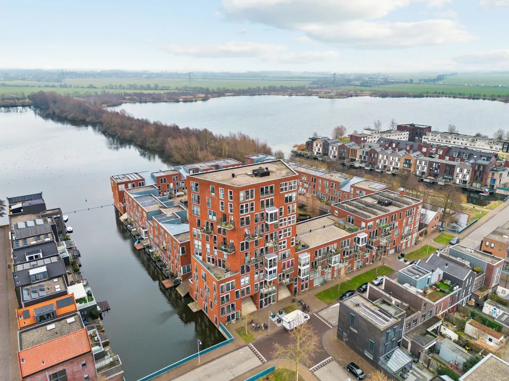 Vue aérienne - Apartment with Panoramic View in Woerden