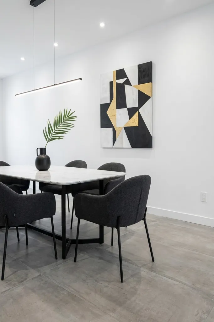 Salle à manger - Appartement avec Jardin au Rez-de-Chaussée à Gooreind
