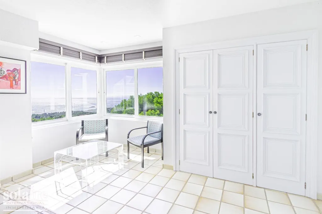 Terrace - Renovated Villa with Sea View in Altea