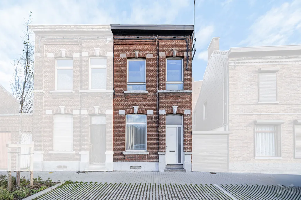 Extérieur - Maison Fonctionnelle avec Jardin à Dampremy