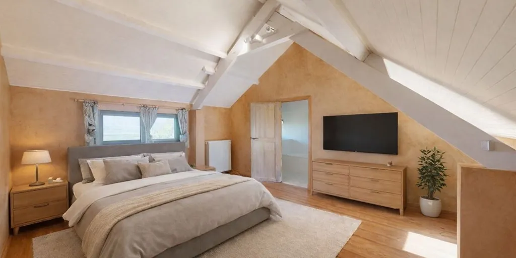 Camere da letto - Complex with Pool in Opprebais