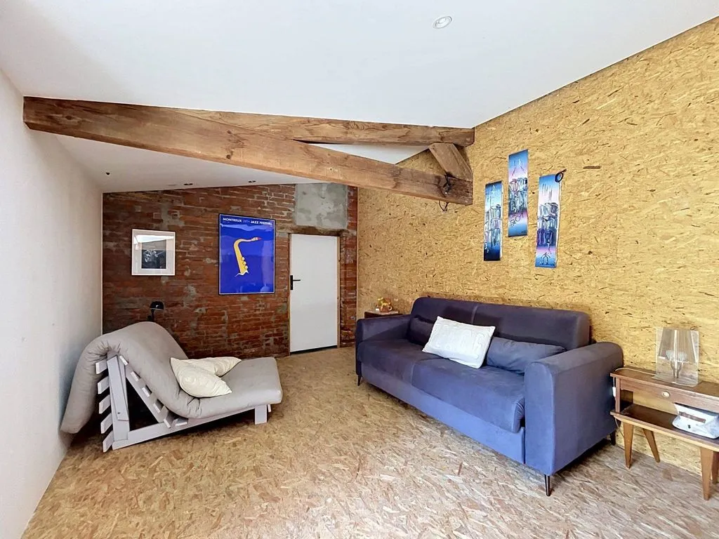 Séjour - Maison de Ville avec Piscine au Quartier Lalande à Toulouse