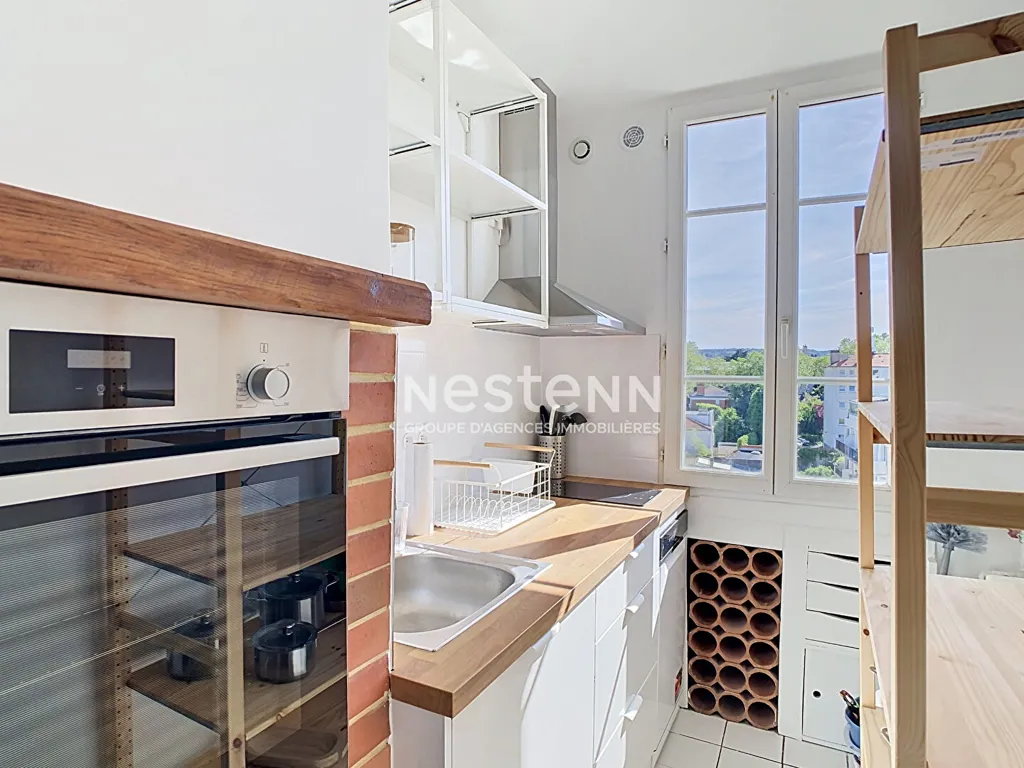 Cucina - Studio Flat in Baudin, Issy-les-Moulineaux