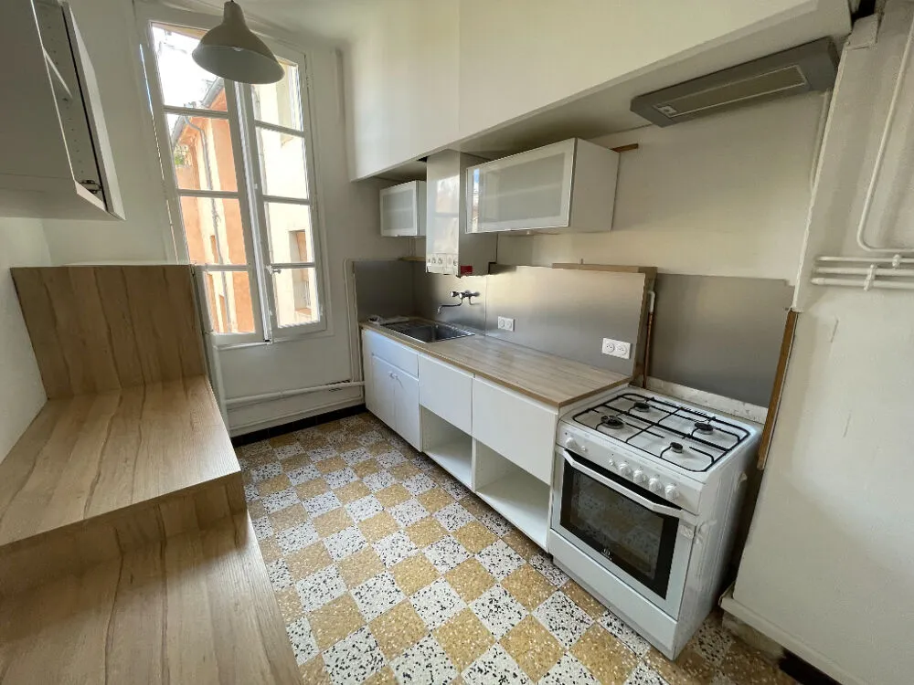 Köök - 4-Piece Apartment with Intercom in Aix Centre