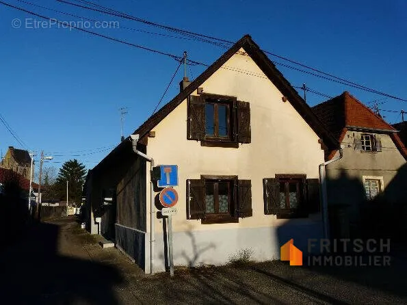 Extérieur - Maison de Village avec Jardin à Illfurth