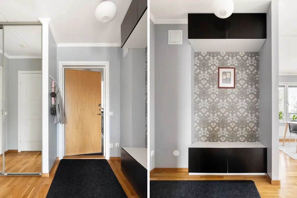 Entrée - Apartment with Balcony in Vallentuna