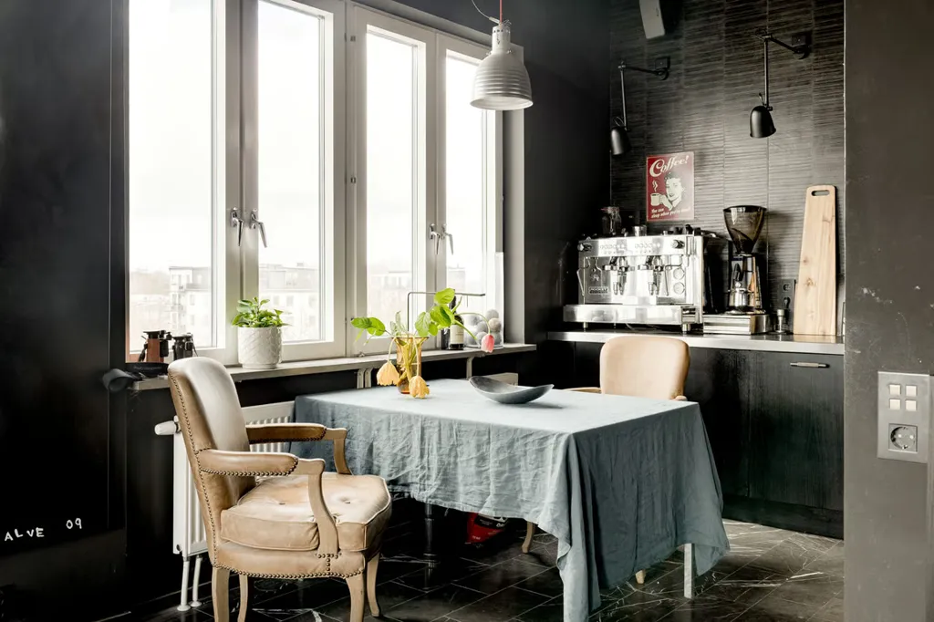 Salle à manger - Modern Two-Bedroom Flat with Dual Terraces in Malmö